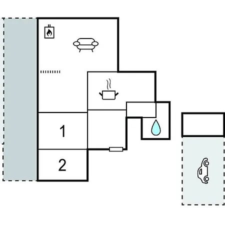 2 Bedroom Amazing In * Jaegerspris