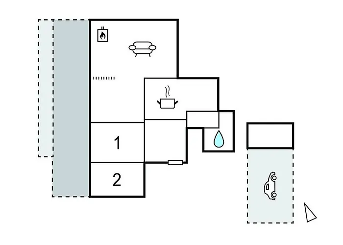 2 Bedroom Amazing In * Jægerspris
